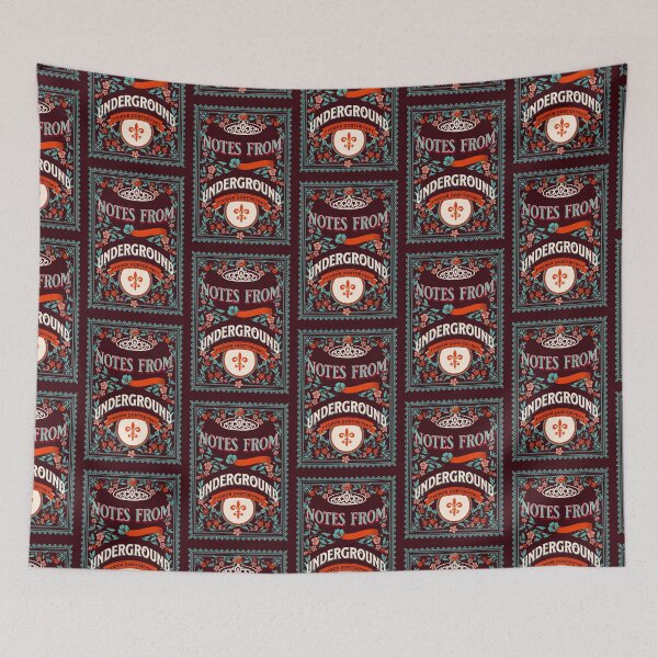 Item preview, Notes From Underground - Fyodor Dostoevsky Book Cover Art  designed and sold by Suyogsonar25.