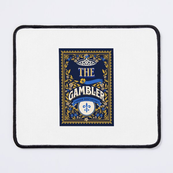 Item preview, The Gambler - Fyodor Dostoevsky Book Cover Art  designed and sold by Suyogsonar25.