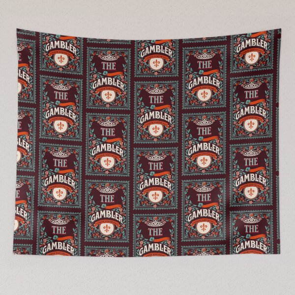 Item preview, The Gambler - Fyodor Dostoevsky Book Cover Art  designed and sold by Suyogsonar25.
