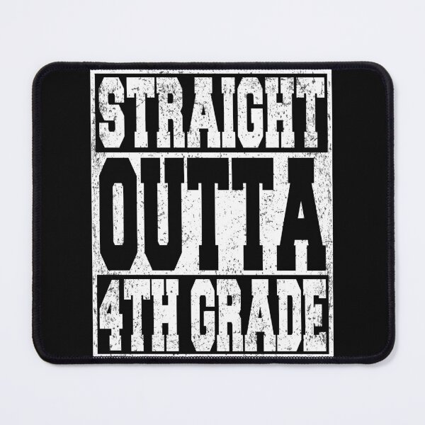 Item preview, Straight Outta 4th Grade Fourth Grade First Day Back To School Graduation designed and sold by ARTZ84.