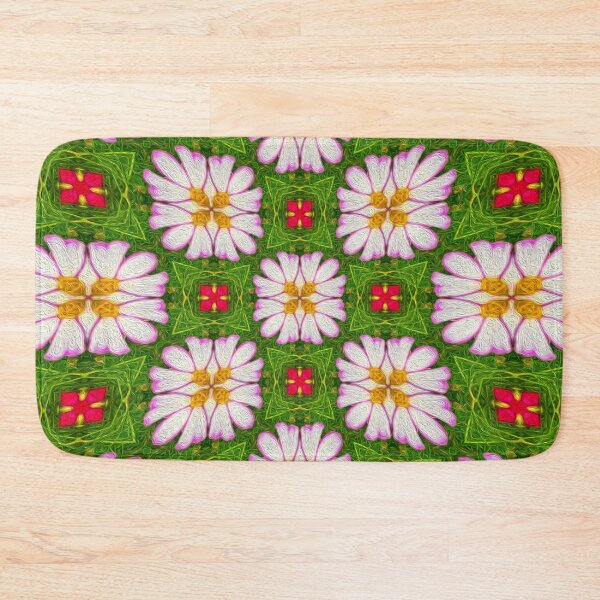 Item preview, Pretty cosmos pattern designed and sold by Patternflower.