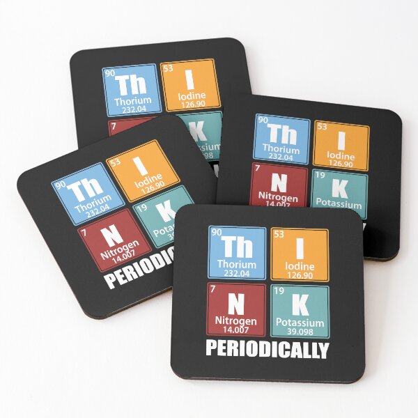 Item preview, Think Periodically Periodic Table Elements Funny Chemistry designed and sold by TravelScientist.
