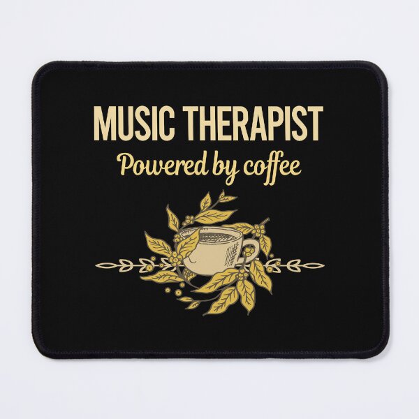 Item preview, Powered By Coffee Music Therapist designed and sold by toniabrendaom.