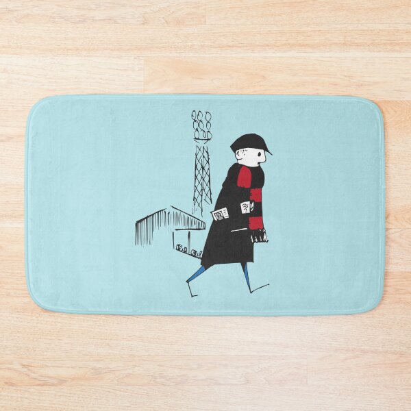 Item preview, FCF Flat cap Fan - Black and Red Scarf   designed and sold by Luciemaven.