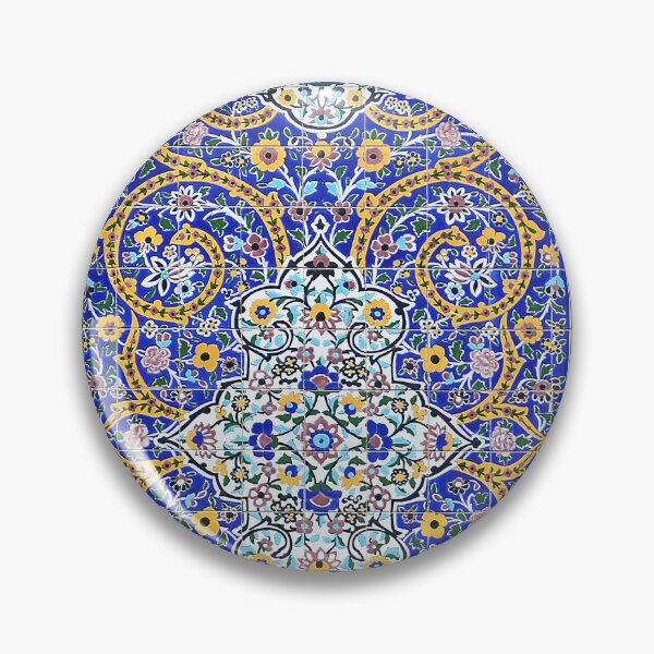 Item preview, Persian tiled mural design designed and sold by Eclecticist.