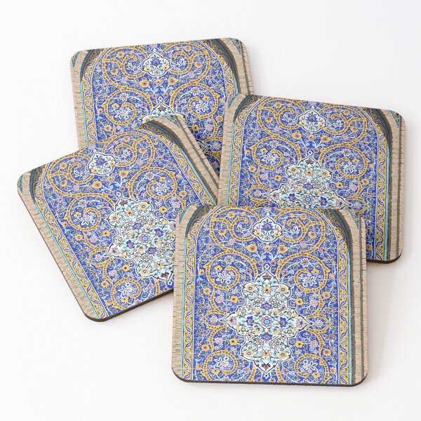 Item preview, Persian tiled mural design designed and sold by Eclecticist.