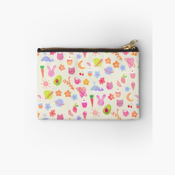 Item preview, Cute colorful animals watecolor pattern designed and sold by JaneVirak.