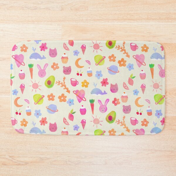 Item preview, Cute colorful animals watecolor pattern designed and sold by JaneVirak.