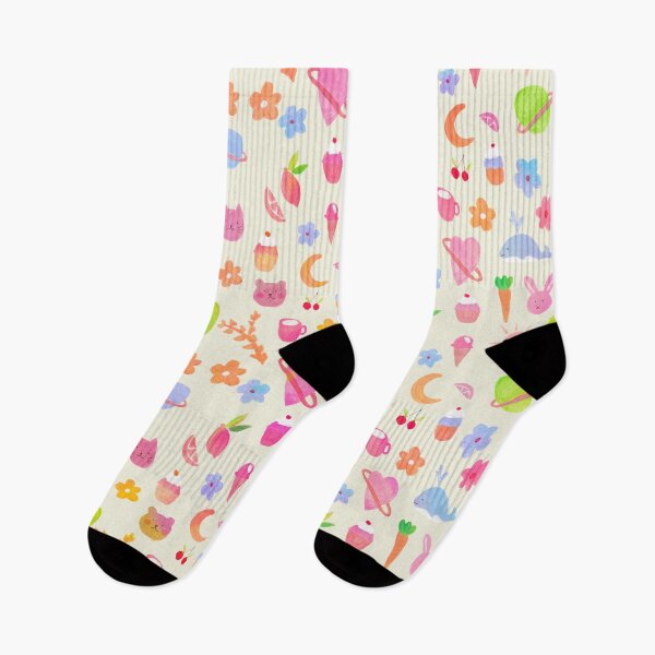 Item preview, Cute colorful animals watecolor pattern designed and sold by JaneVirak.