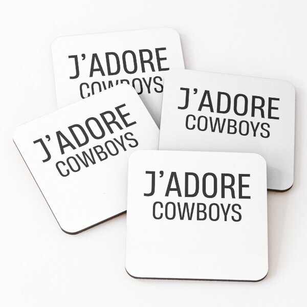 Item preview, Womens J'adore Cowboys Black Text designed and sold by TheMattDesigns.