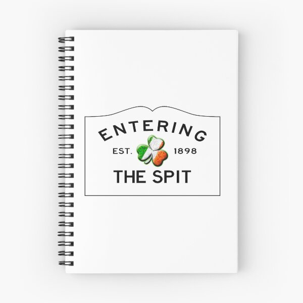 Item preview, Entering The Spit Road Sign - Scituate, Massachusetts w/Shamrock designed and sold by SouthShorePics.