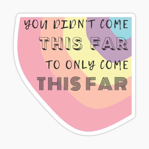 Item preview, You've Come This Far - colorful arch designed and sold by BabyDewey.