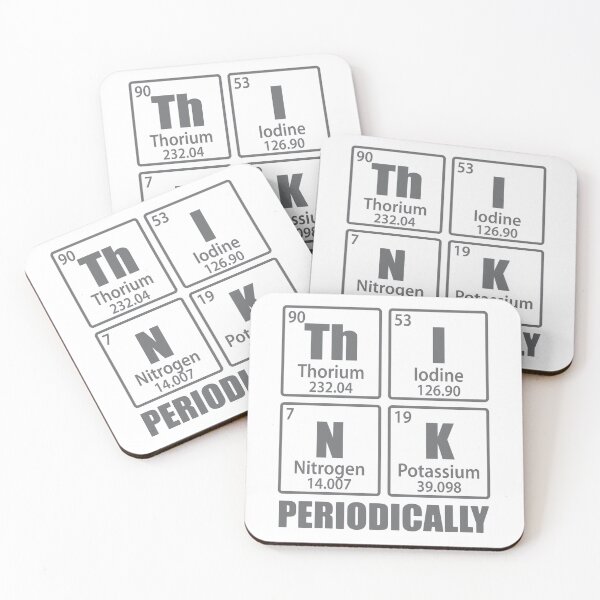 Item preview, Think Periodically Periodic Table Elements Funny Chemistry designed and sold by TravelScientist.