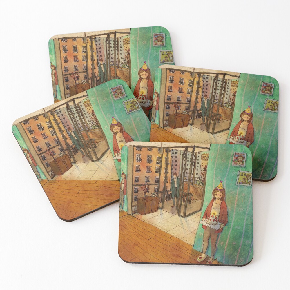 Item preview, Coasters (Set of 4) designed and sold by puuung1.