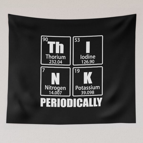 Item preview, Think Periodically Periodic Table Elements Funny Chemistry designed and sold by TravelScientist.
