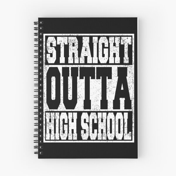 Item preview, Straight Outta Highschool First Day Back To School Graduation designed and sold by ARTZ84.