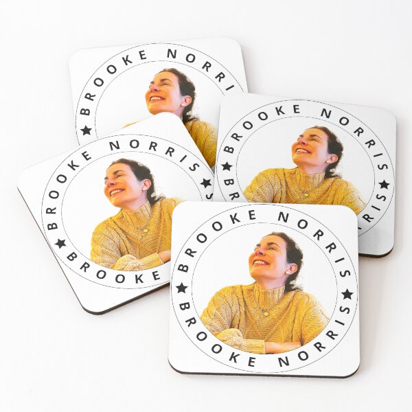 Item preview, Brooke Norris Stickers designed and sold by Abby Graphy ⭐⭐⭐⭐⭐.
