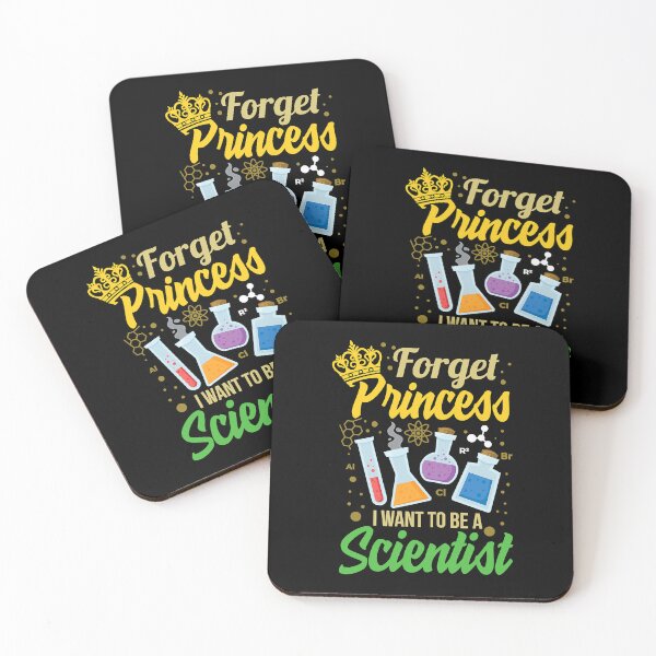 Item preview, Forget Princess I Want To Be Scientist Funny Girls Science designed and sold by Bemumd-art.