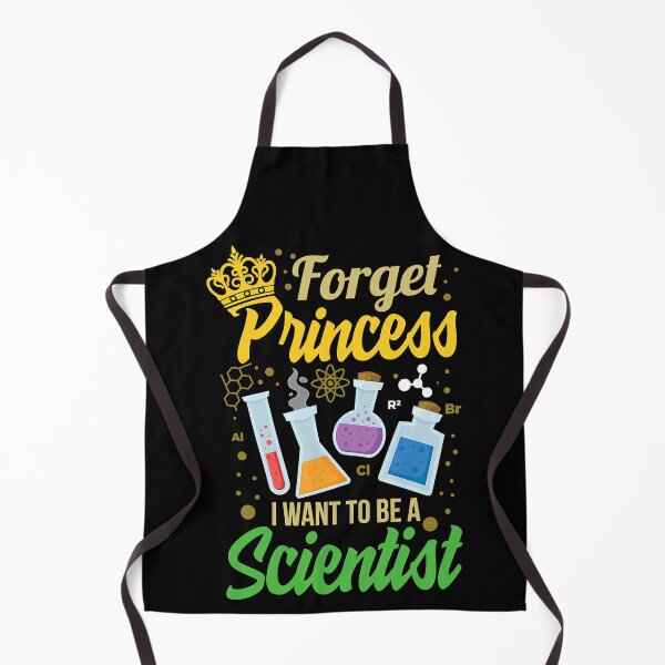 Item preview, Forget Princess I Want To Be Scientist Funny Girls Science designed and sold by Bemumd-art.
