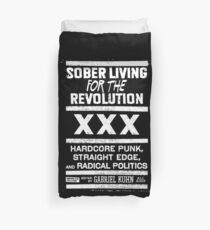 Straight edge XXX Revolution Hardcore Duvet Cover