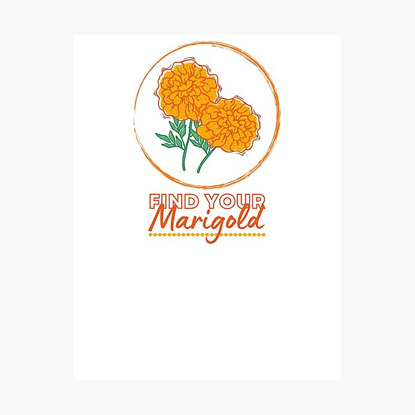 Item preview, Find Your Marigold designed and sold by BabyDewey.
