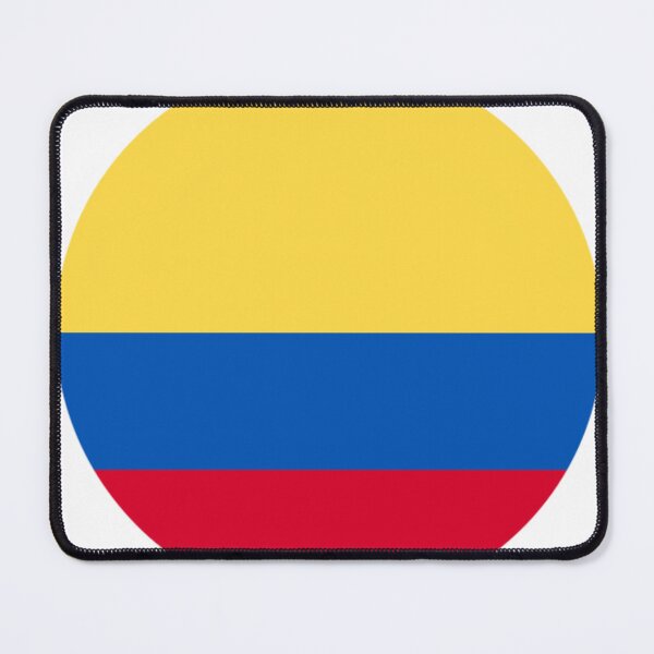 Aperçu de l'œuvre drapeau colombie rond créée et vendue par andriassaputro.