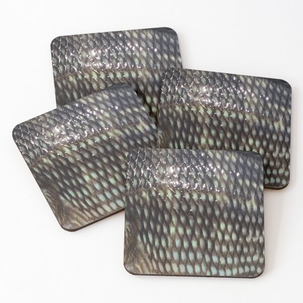 Item preview, Black Sea Bass Scales (Natural) Pattern designed and sold by CJRPics.