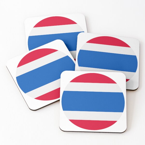 Item preview, round thai flag designed and sold by andriassaputro.