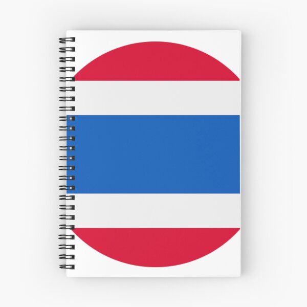 Item preview, round thai flag designed and sold by andriassaputro.