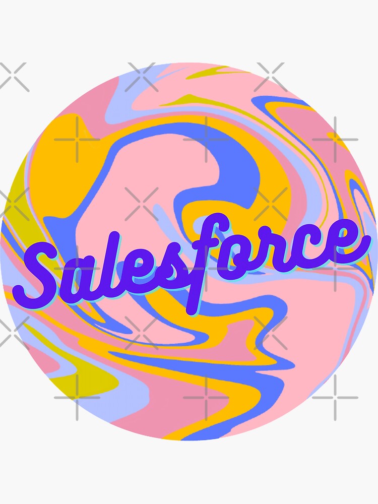 "Salesforce" Sticker for Sale by WFashion Redbubble