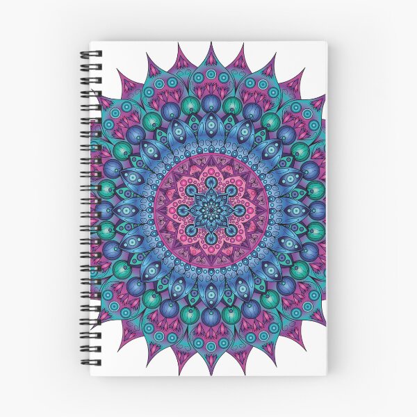 Item preview, Mandala Inspired Design in Colors #7 designed and sold by ZenDrawings.