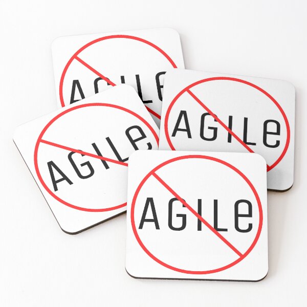 Item preview, No Agile  designed and sold by trendingatees.