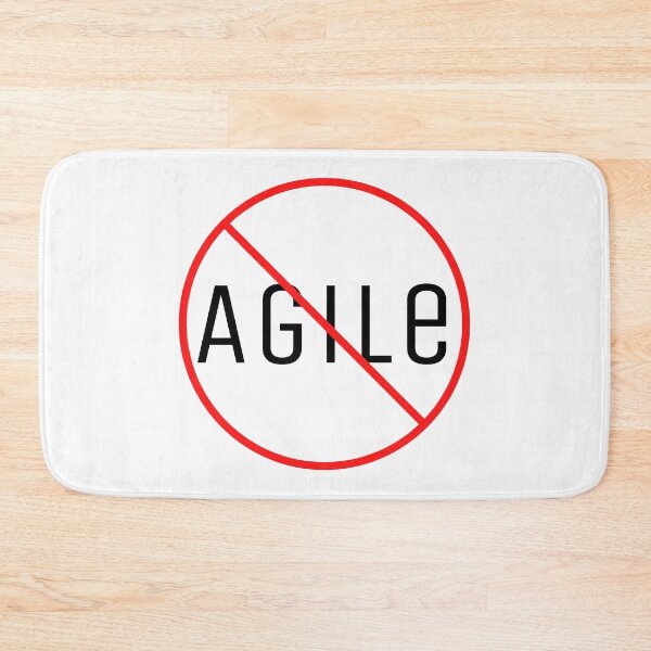 Item preview, No Agile  designed and sold by trendingatees.