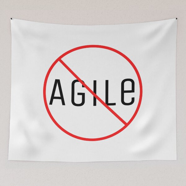 Item preview, No Agile  designed and sold by trendingatees.