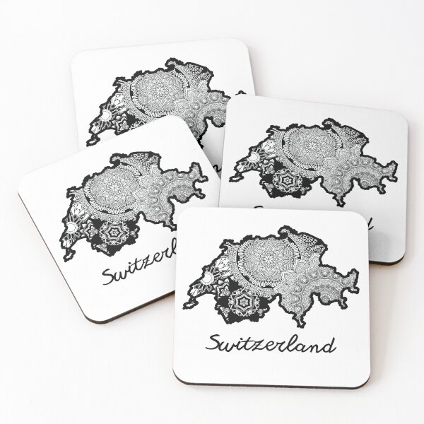 Item preview, Switzerland map  designed and sold by TAOR.