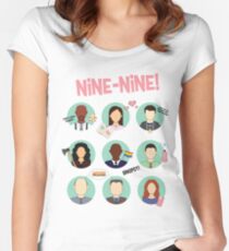 Brooklyn Nine-Nine Squad Women's Fitted Scoop T-Shirt