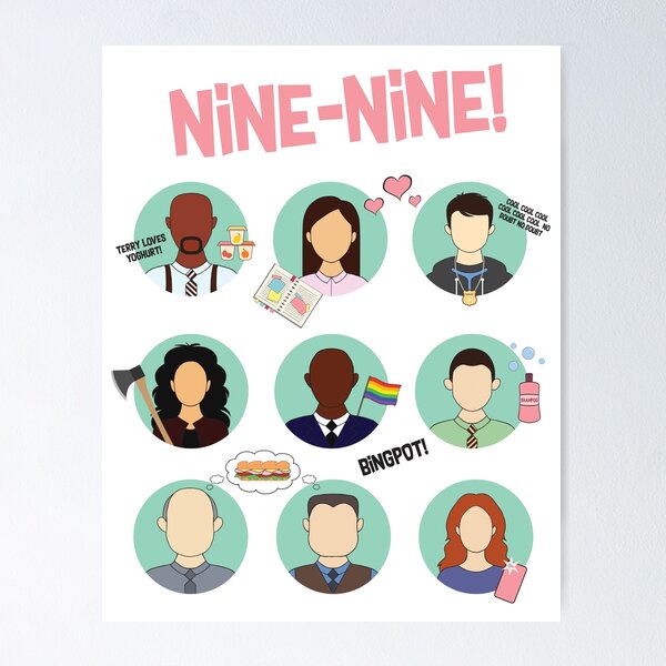 Item preview, Brooklyn Nine-Nine Squad designed and sold by Sonshine Art.