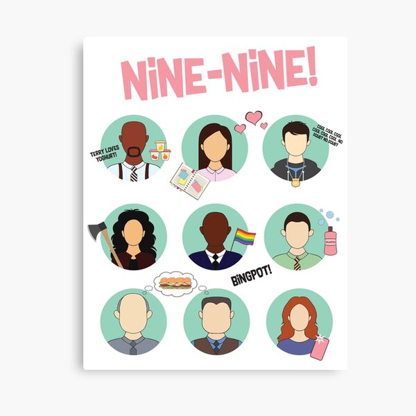 Item preview, Brooklyn Nine-Nine Squad designed and sold by Sonshine Art.