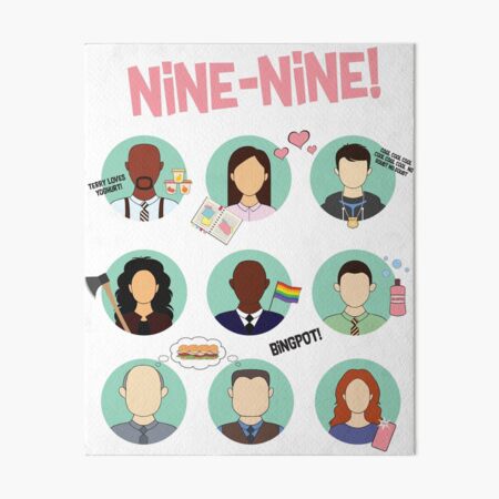 Artikel-Vorschau von Brooklyn Nine-Nine-Truppe, designt und verkauft von Sonshine Art.