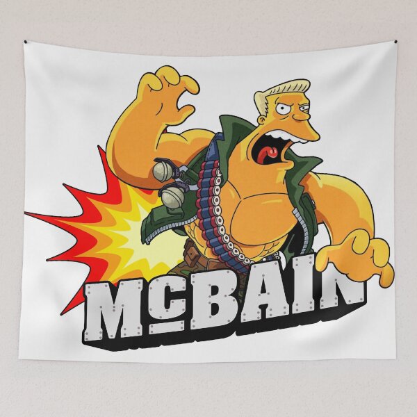 Item preview, McBain! designed and sold by ThomasKadmon.