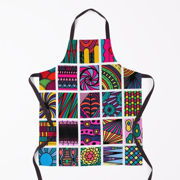 Item preview, Colourful geometric patterns designed and sold by OffbeatOctopus.