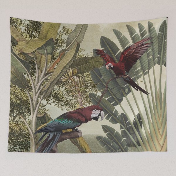 Item preview, Parrot Garden designed and sold by Burcu Korkmazyurek.