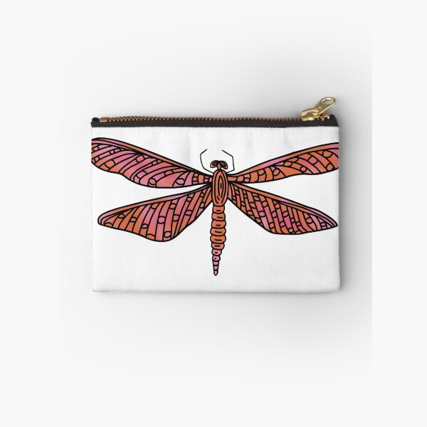 Item preview, Dragonfly Pink and Orange Design designed and sold by Ellora  Roy.