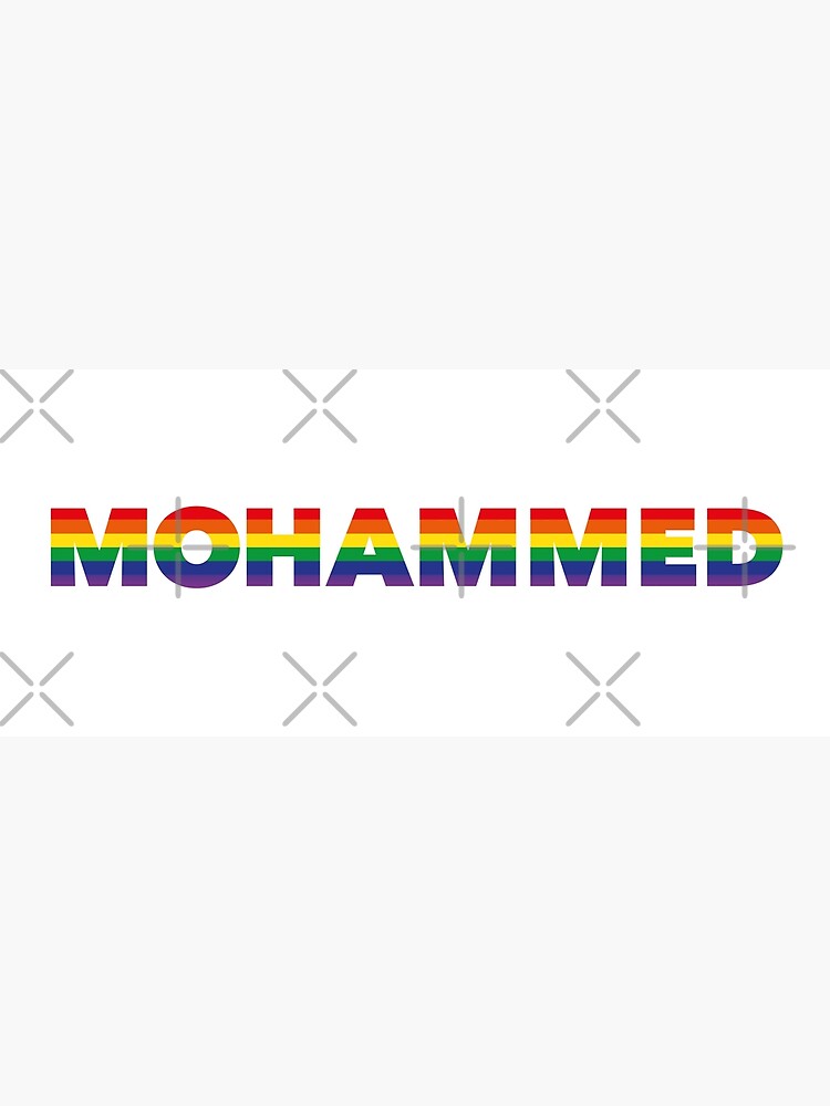 Mohammed name - Rainbow Flag LGBT Pride Design Premium Matte Vertical  Poster sold by LatundAdemoye, SKU 41076985