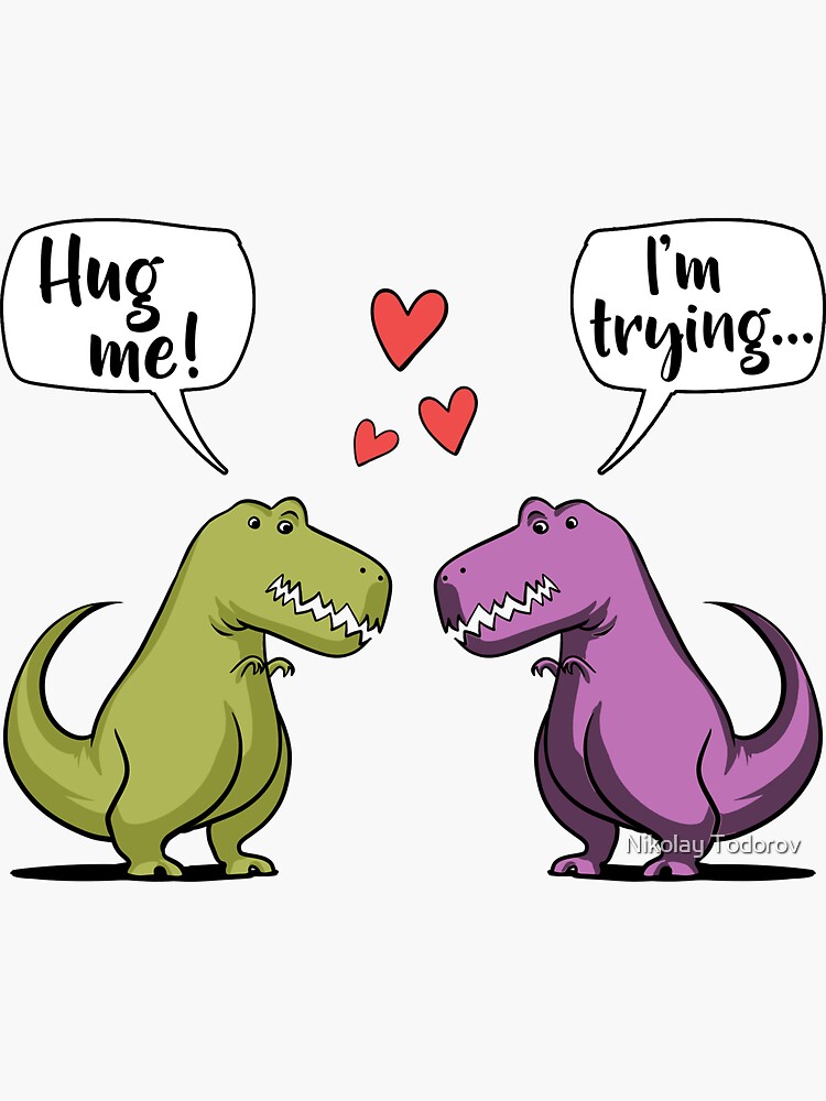 t rex hug book