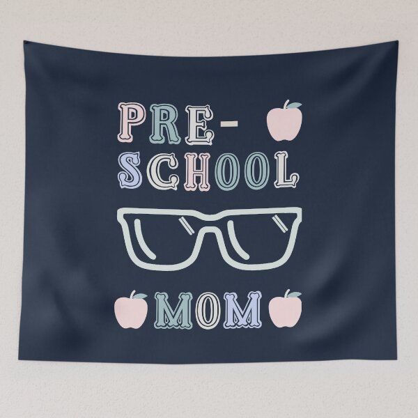 Item preview, Pre school Mom | Pre school Dude | back to school mom |  first day of pre school mom | pre school rocks mom |  funny pre school  |  hello pre school  | team pre school designed and sold by Saffire6.