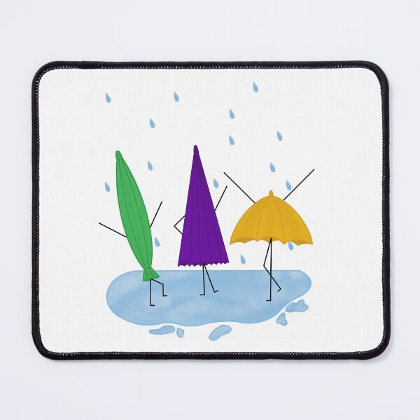Item preview, Dancing in the rain designed and sold by OffbeatOctopus.