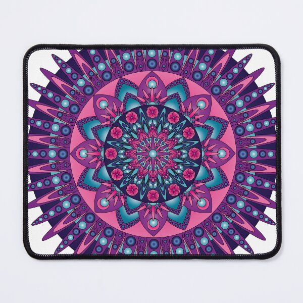 Item preview, Mandala Inspired Design in Colors #8 designed and sold by ZenDrawings.