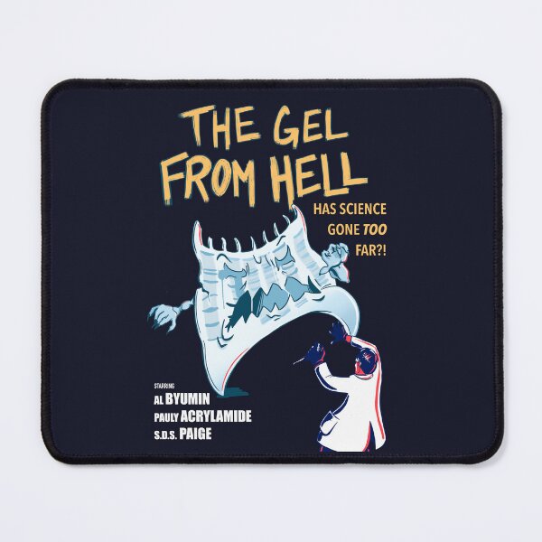 Item preview, The gel from hell (transparent background) designed and sold by Science Lab Designs.