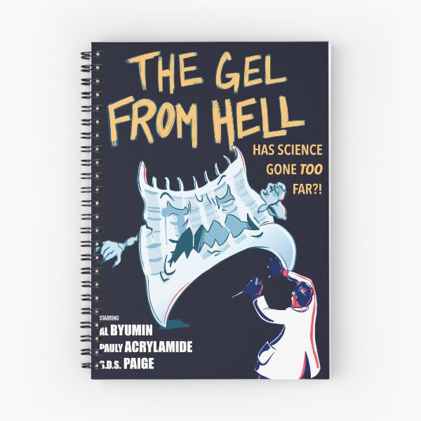 Item preview, The gel from hell (transparent background) designed and sold by Science Lab Designs.